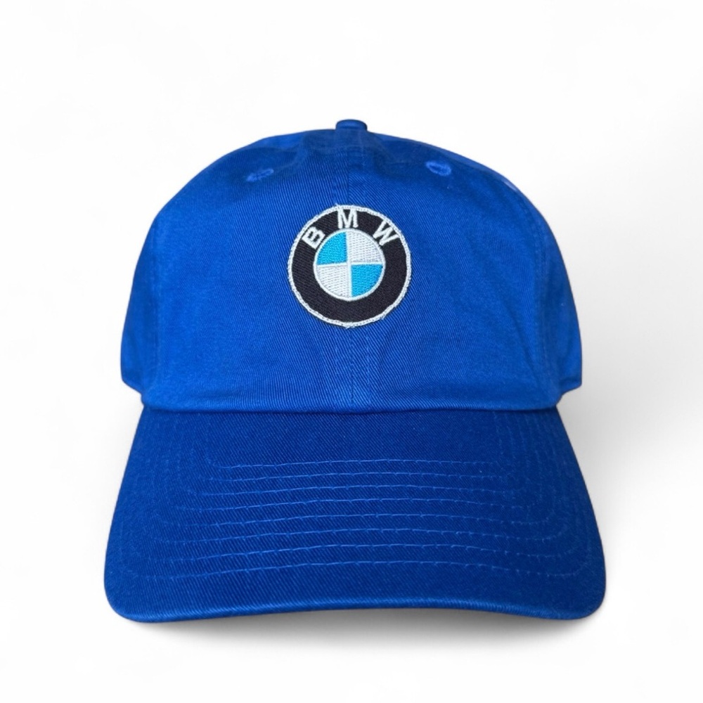 bestir blue BMW Dad Hat. OSFA. New With Tags. Ajustable